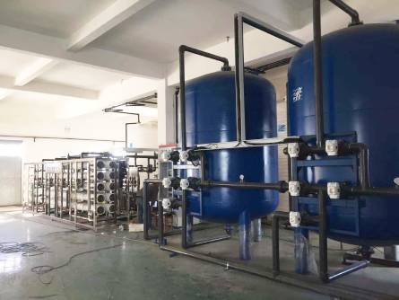 甘肃新材料厂480T纯水设备系统